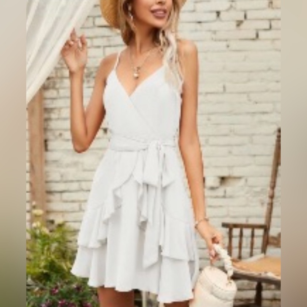 Cream dress